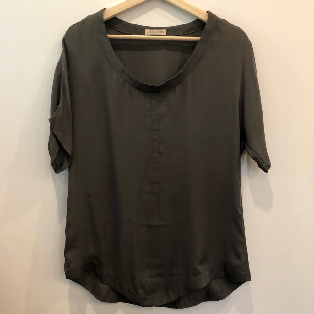 Jesse Kamm Silk Tee